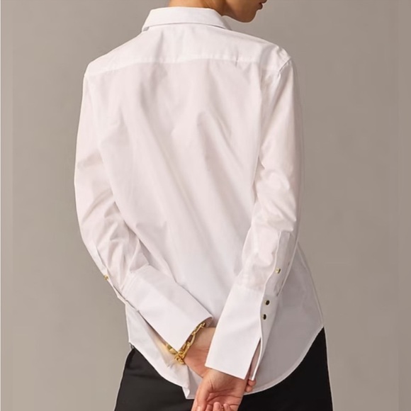 J. Crew Garçon Tuxedo Cotton Poplin Shirt - Picture 2 of 16